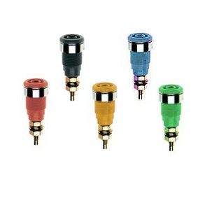 SIKKERHEDSBSNING SORT SLB4-G GEVINDTIP CAT III 4mm 32A