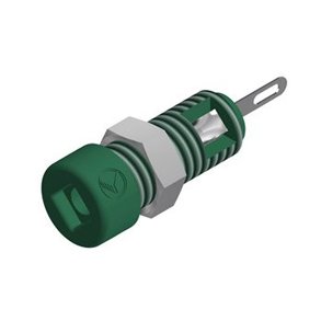 BANANBSNING 2mm GRN 30 VAC/60VDC 6A HIRSCHMANN MBI 1