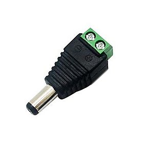 DC-STIK =2.1mm/=5.5mm LNGDE 9.5mm med SKRUETERMINALER 12V