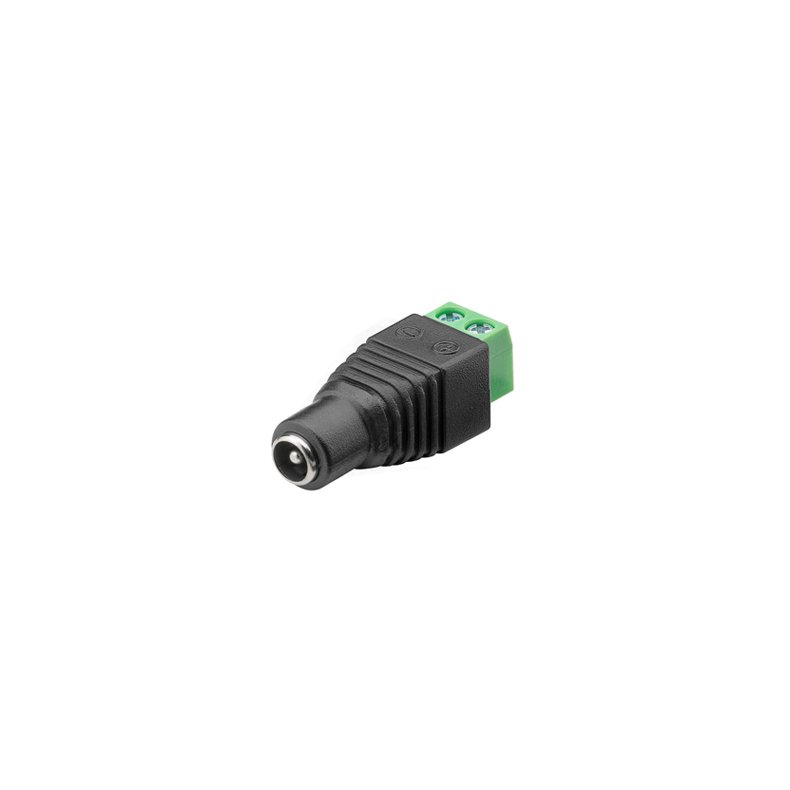 DC FORLNGERSTIK MED SKRUETERMINAL 2.1x5.5mm 12V