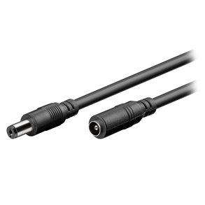 DC-forlngerkabel 10.0m (5.5/2.1mm) 12V/5A