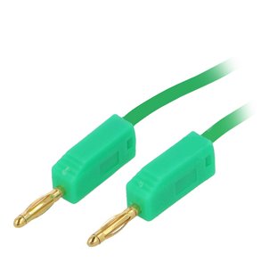 MLELEDNING 1m 2mm BANANSTIK GRN