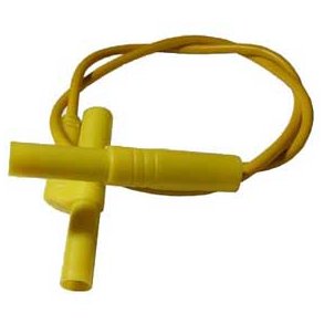 MLELEDNING m. SIKKERHEDSSTIK 50cm GUL