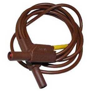 MLELEDNING m. SIKKERHEDSSTIK 1.5m BRUN