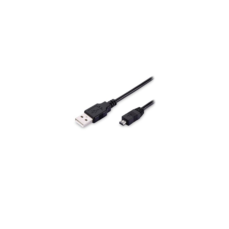 USB-A TIL 4PL. USB MINI-B 2m 2.0