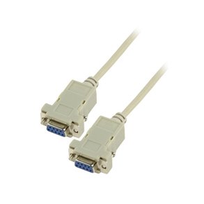 0-MODEMKABEL SYMMETRISK DB9HUN-DB9HUN 1.8m