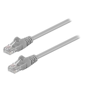 Netvrkskabel gr CAT5e 0.5m U/UTP