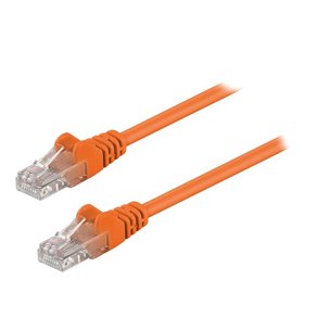 Netvrkskabel orange CAT5e 2m U/UTP