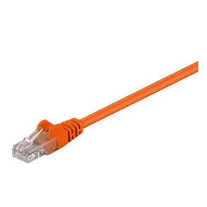 Netvrkskabel orange CAT5e 0.5m U/UTP