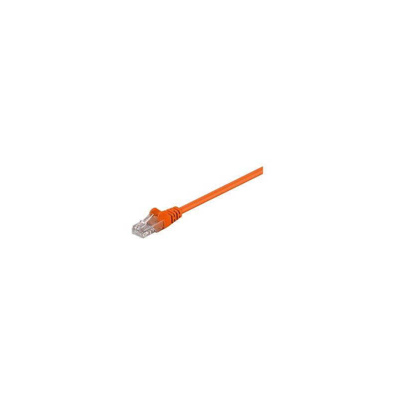 Netvrkskabel orange CAT5e 0.5m U/UTP