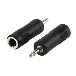 JACK/JACK ADAPTER 3.5HAN STEREO/ 6.3HUN STEREO