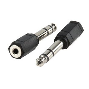 JACK/JACK ADAPTER 6.3HAN STEREO/ 3.5HUN STEREO