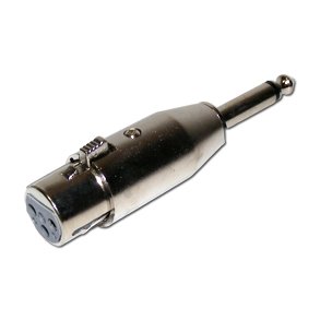 JACK/XLR ADAPTER 6.3 HAN MONO/XLR HUN