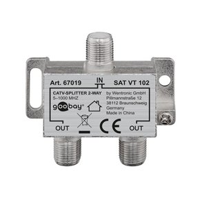 F SPLITTER 1 TIL 2 5-1000MHZ