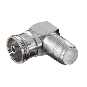 COAX HUN/F HUN ADAPTER VINKEL