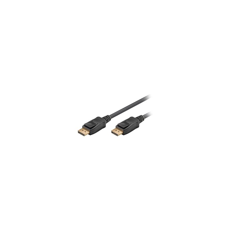 DISPLAYPORTKABEL HAN/HAN 2m SORT V1.4 8K