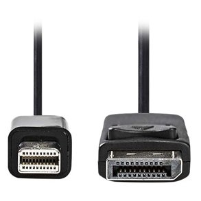 MINIDISPLAYPORT TIL DISPLAYPORT KABEL 2m