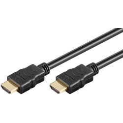 HDMI kabel sort 2.00m ultra high speed 4K/8K (2.1)