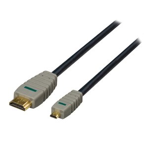 HDMI MICRO(D)-HDMI KABEL 3m BANDBRIDGE