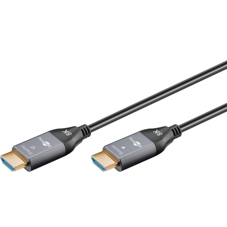 Optisk Hybrid Ultra High Speed HDMI 2.1 kabel internet (AOC) 50m