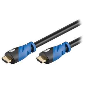 HDMI KABEL SORT 0.50m HIGH SPEED v. 2.0