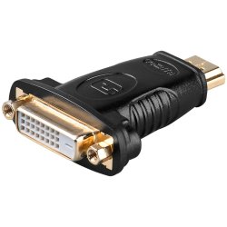 HDMI/DVI adapter HDMI(han)/DVI(hun)