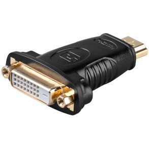 HDMI/DVI adapter HDMI(han)/DVI(hun)