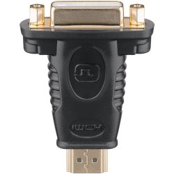 HDMI/DVI adapter HDMI(han)/DVI(hun)