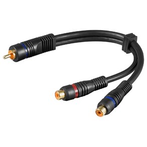 PHONO Y KABEL HAN-2xHUN 20cm