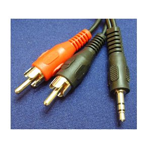 PHONO HAN/3.5 JACK STEREO HAN 10m KABEL