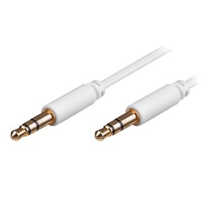 JACKKABEL 3.5mm HAN/HAN 2.00m STEREO HVID