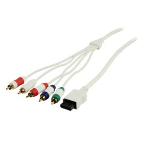 Nintendo Wii Component kabel 1.8m hvid