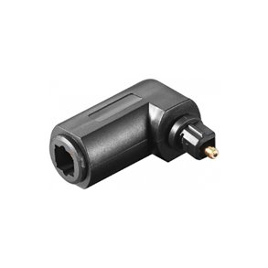 OPTISK VINKELADAPTER TOSLINK