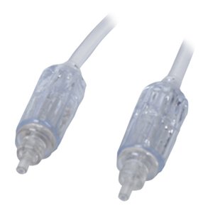 OPTISK KABEL TRANSPARANT MED LYS 1m