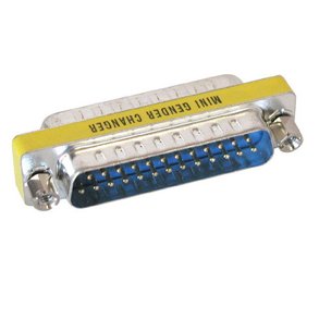 GENDER CHANGER DB25 HAN/HAN