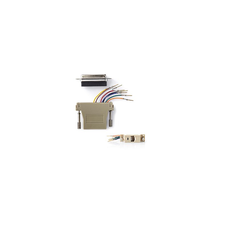 PDS ADAPTER RJ45/25 D-SUB HAN