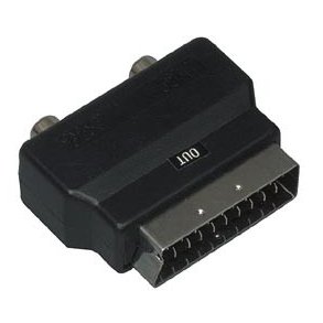 SCART ADAPTER/2xPHONO (AUDIO OUT)