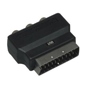 SCART ADAPTER/3xPHONO 