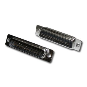 D-SUB STIK HAN 25PL. LODNING