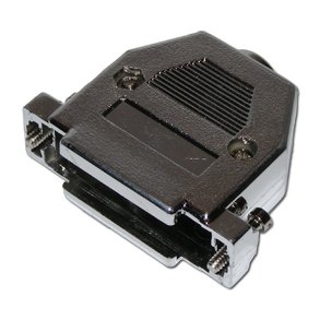 D-SUB HUS 37PL PLAST/METALLISERET
