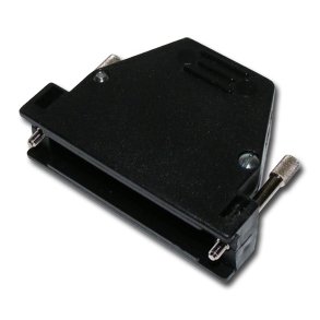 D-SUB HUS 50pl SORT PLAST FINGERSKRUER 4-40UNC