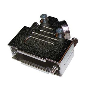 D-SUB HUS 15pl FULD METAL FINGERSKRUER 45 4-40UNC