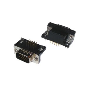 D-SUB HAN 3x5 PINS 90PCB VGA