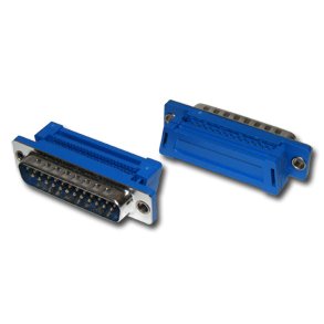 D-SUB HAN 25PL. f. FLADKABEL