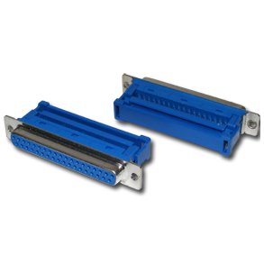 D-SUB HUN 37PL. f. FLADKABEL