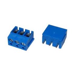 Skrueterminal for print 3PL 5.08mm