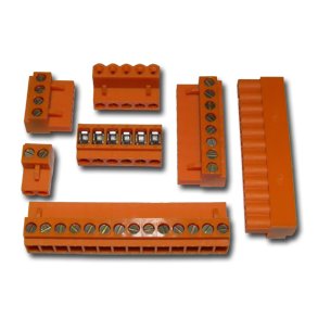 TILSLUTNINGSRKKE LEDNINGSMONTERING 2PL. FOR STIFTRKKE 5.08mm SERIE G/F