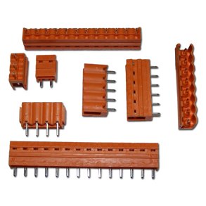 STIFTRKKE LIGE 3PL. 5.08mm