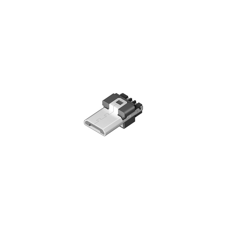 USB MICRO-B STIK SMD 5-POLET