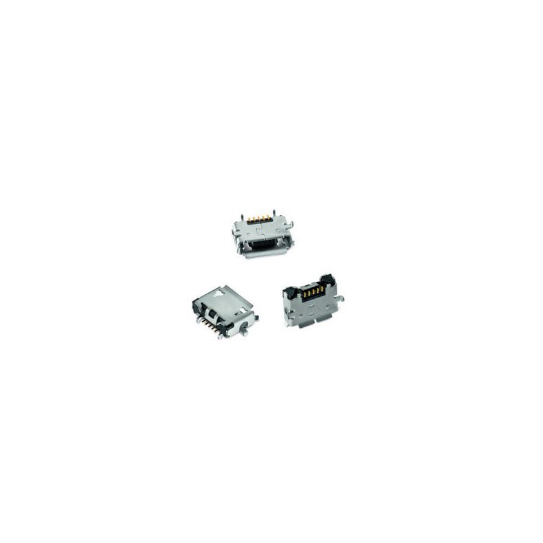 USB MICRO-B FATNING SMD 5-POLET